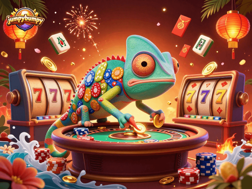 Experience jumpybumpy thrills with colorful casino visuals and exciting game elements.