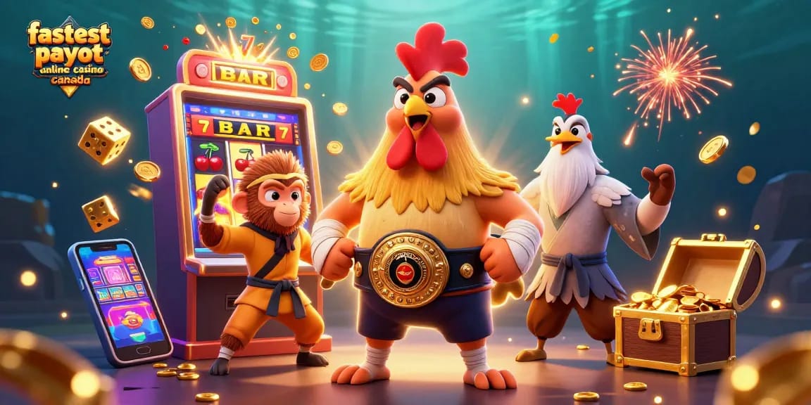Experience thrilling wins at the fastest payout online casino Canada with vibrant gaming action.
