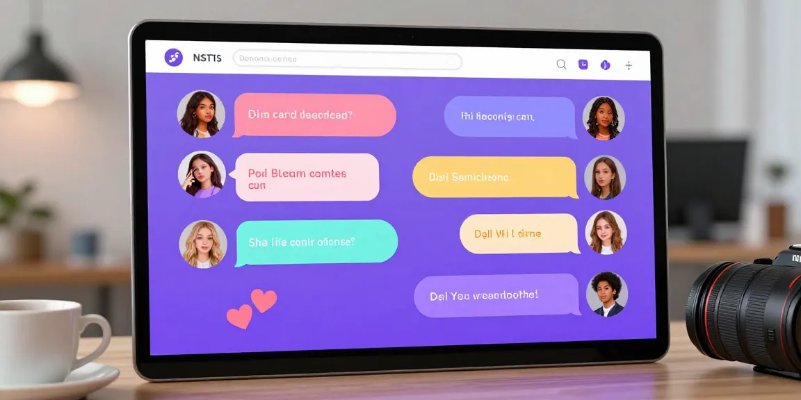 Engaging NSFW AI chat interface with character interactions and vibrant visual enhancements, showcasing dynamic storytelling.