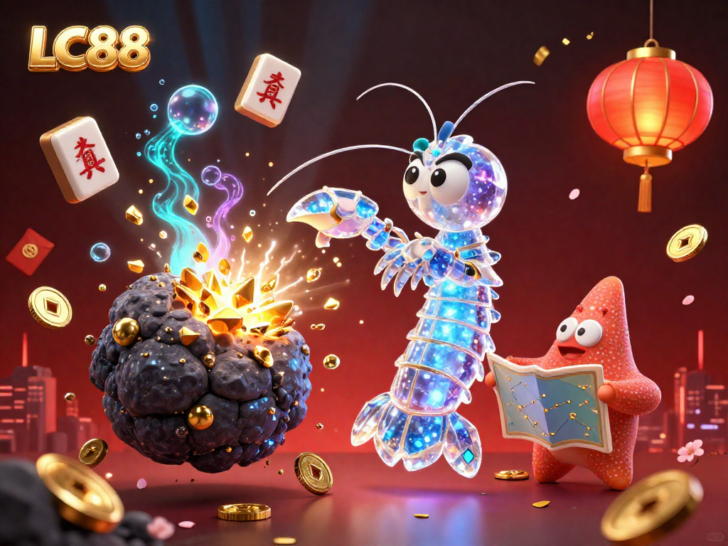 Engage in the vibrant world of LC88 with a dynamic scene featuring action-packed gaming elements and stunning visuals.