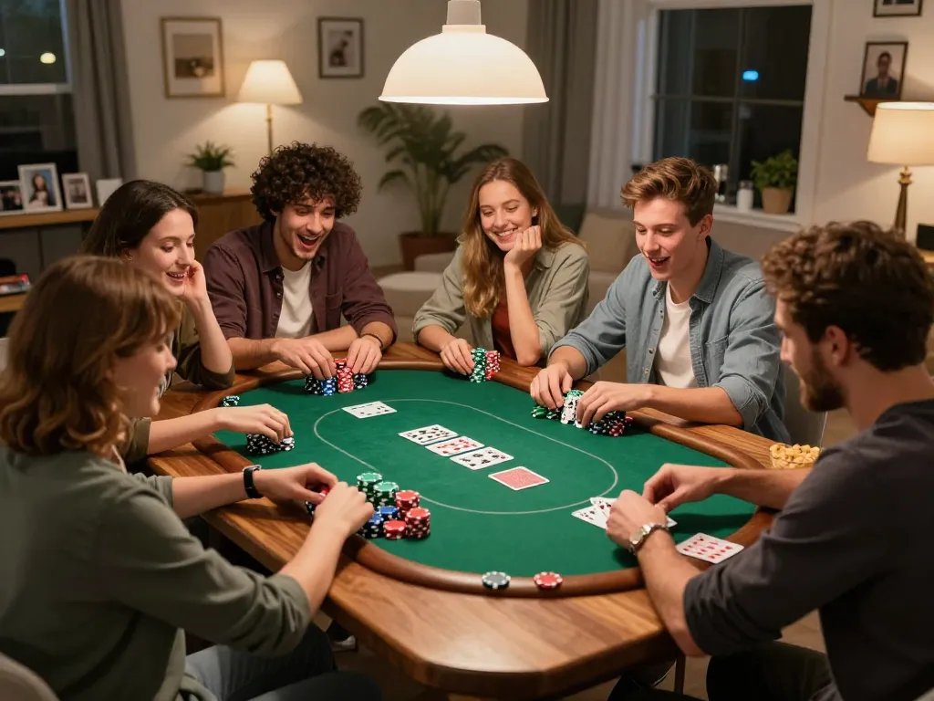 Socolive link provides an engaging environment for friends enjoying a competitive poker night.