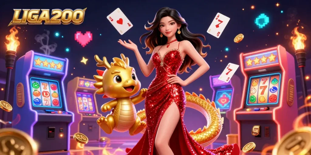 LIGA2000 memikat pemain dengan gulungan slot yang penuh warna, simbol emas, dan suasana yang menarik.