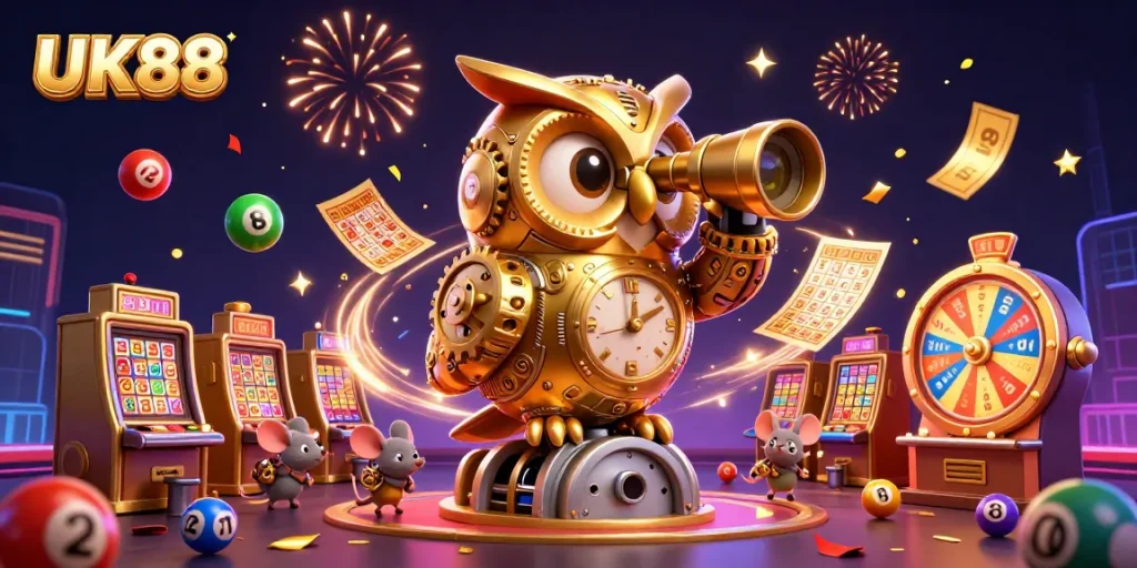 Engage with UK88 and immerse in vibrant casino action featuring lively elements and colorful games.