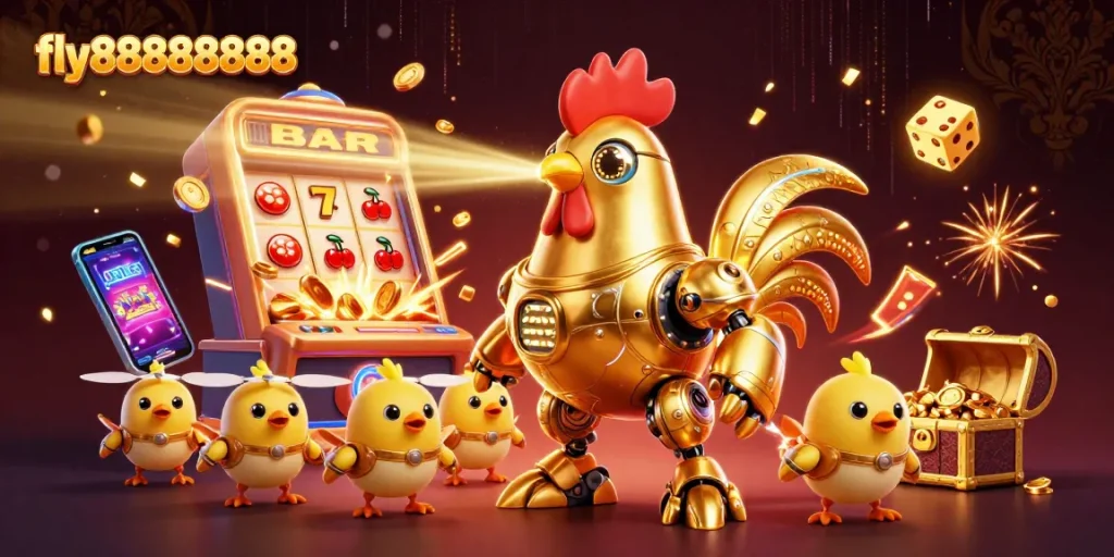 Experience thrilling gameplay at fly88888888 with vibrant slot machines and exciting casino elements.