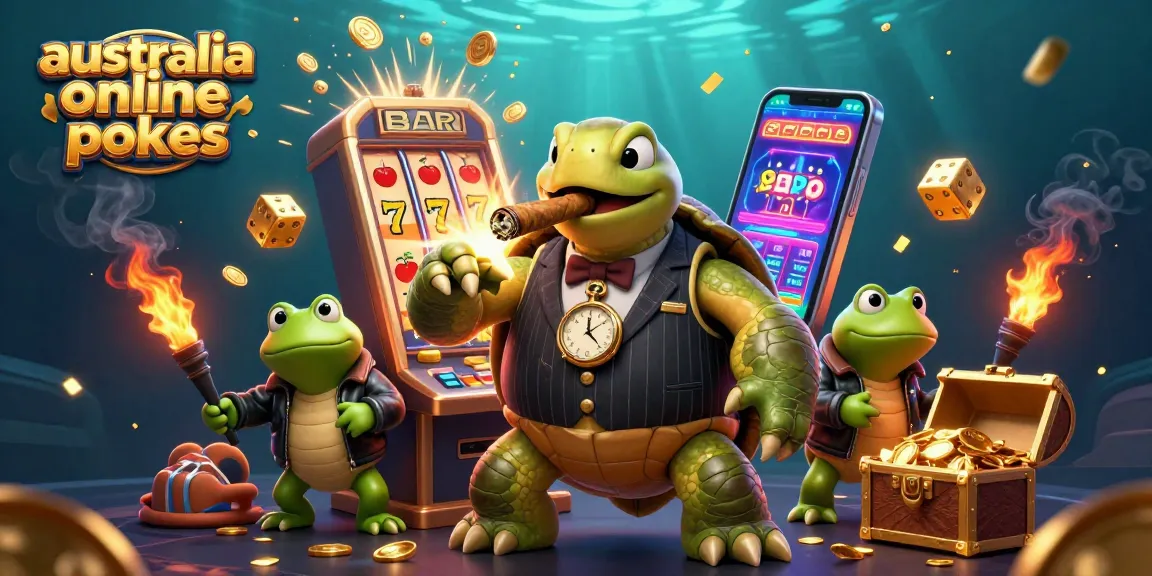 Experience the thrill of australia online pokies with vibrant characters and dynamic casino elements.
