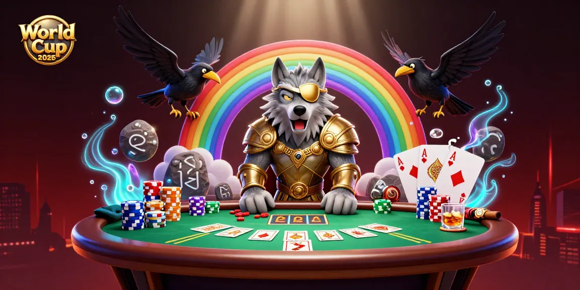 Bet on the World Cup 2026 in a vibrant casino scene featuring Norse mythology elements.